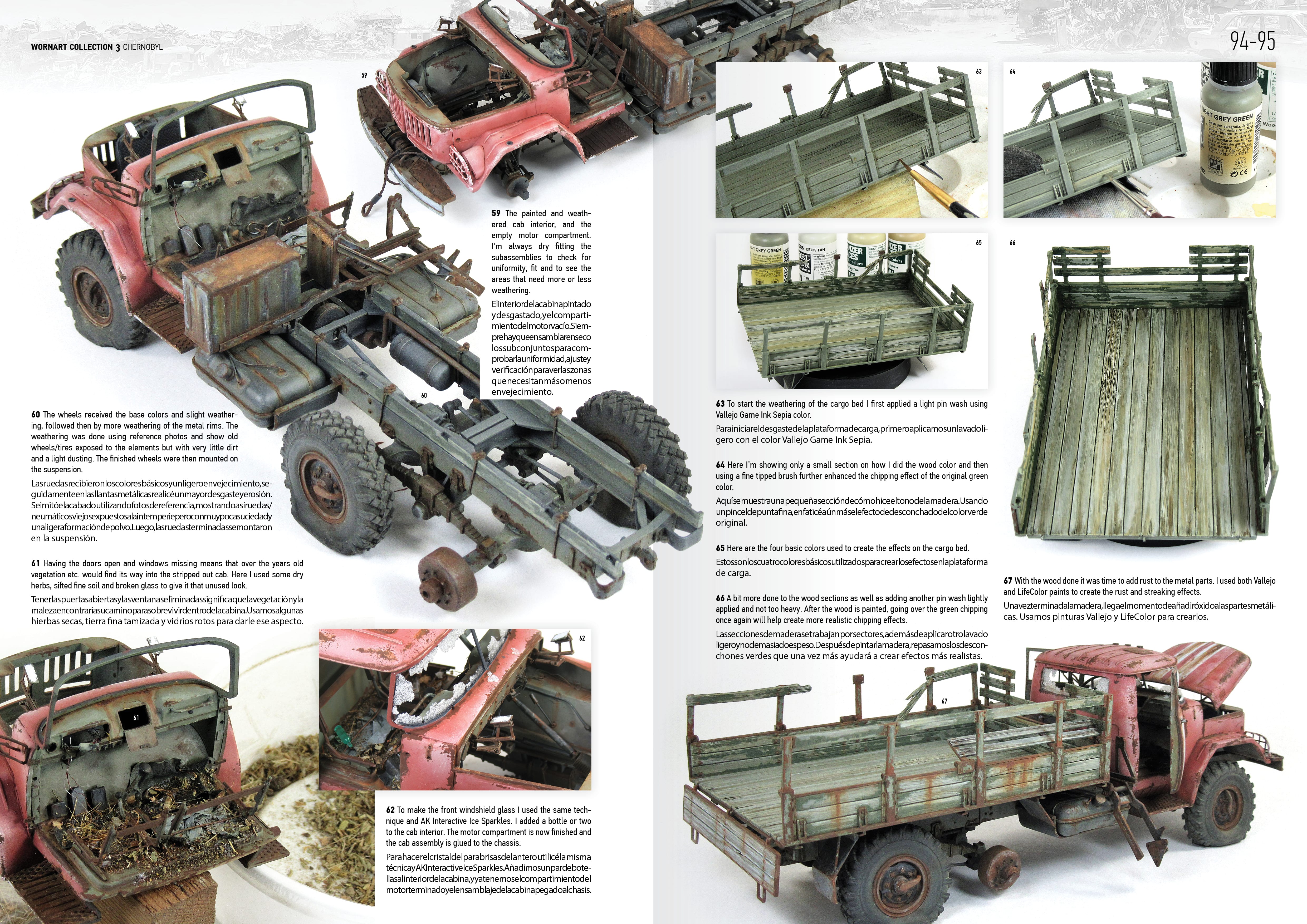 AK Interactive Worn Art Collection #03 Chernobyl - Bilingual | 8435568312821