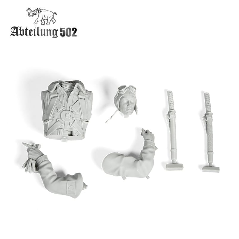 Abteilung502 1/10 The Last Sake Imperial Japanese Fighter Pilot Figure Kit | 8435568309098