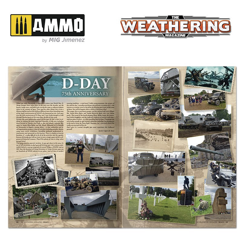 Ammo Mig The Weathering Magazine Issue 31: Beach (English) | 8432074045304