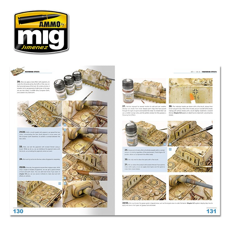 Ammo Mig Encyclopedia of Armour Modelling Techniques - Vol. 4: Weathering (English) | 8432074061533
