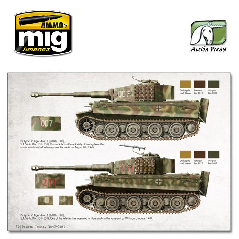 Ammo Mig Panzer Aces - Profiles Vol. 2 (English) | 9788495464989