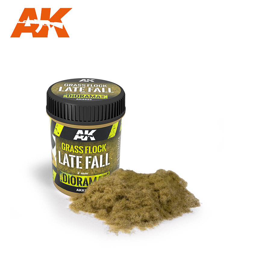 AK Interactive Grass Flock 2mm LATE FALL | 8435568326132