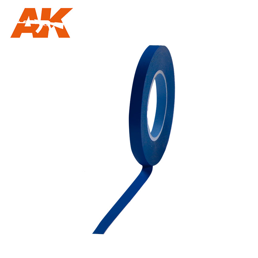 AK Interactive Blue Masking Tape for Curves - 6mm | 8435568312647