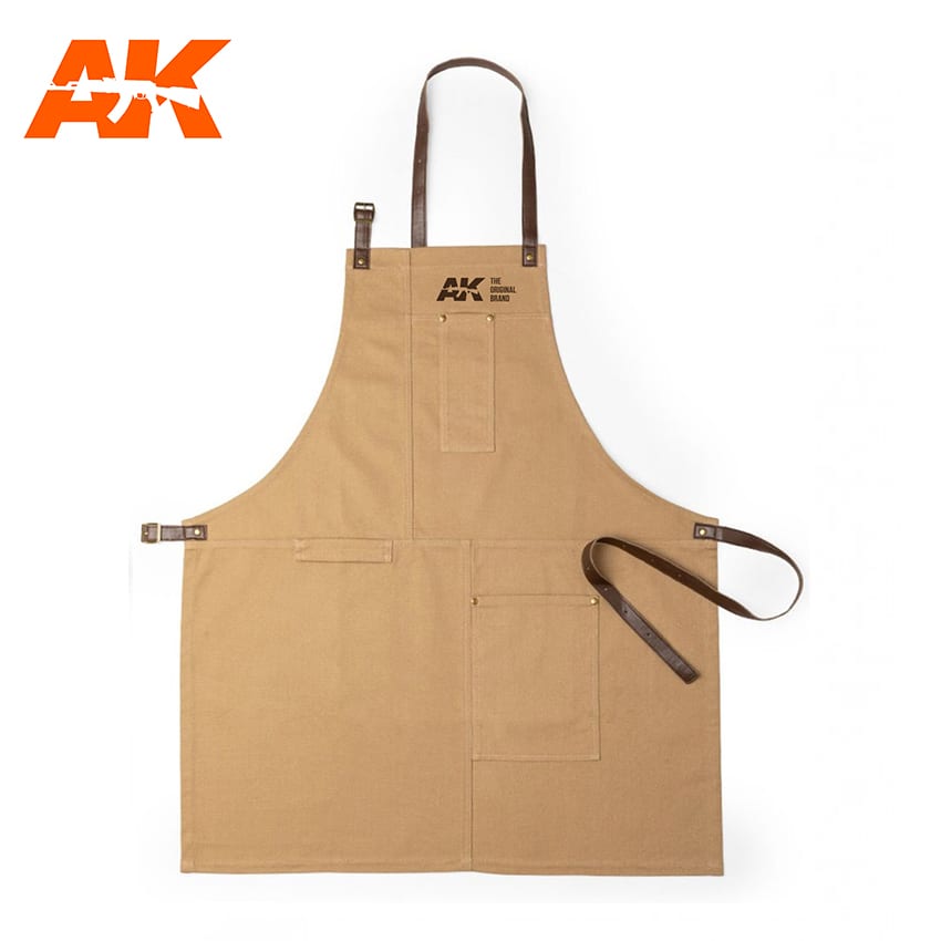 AK Interactive Work Apron - Brown | 8435568326224