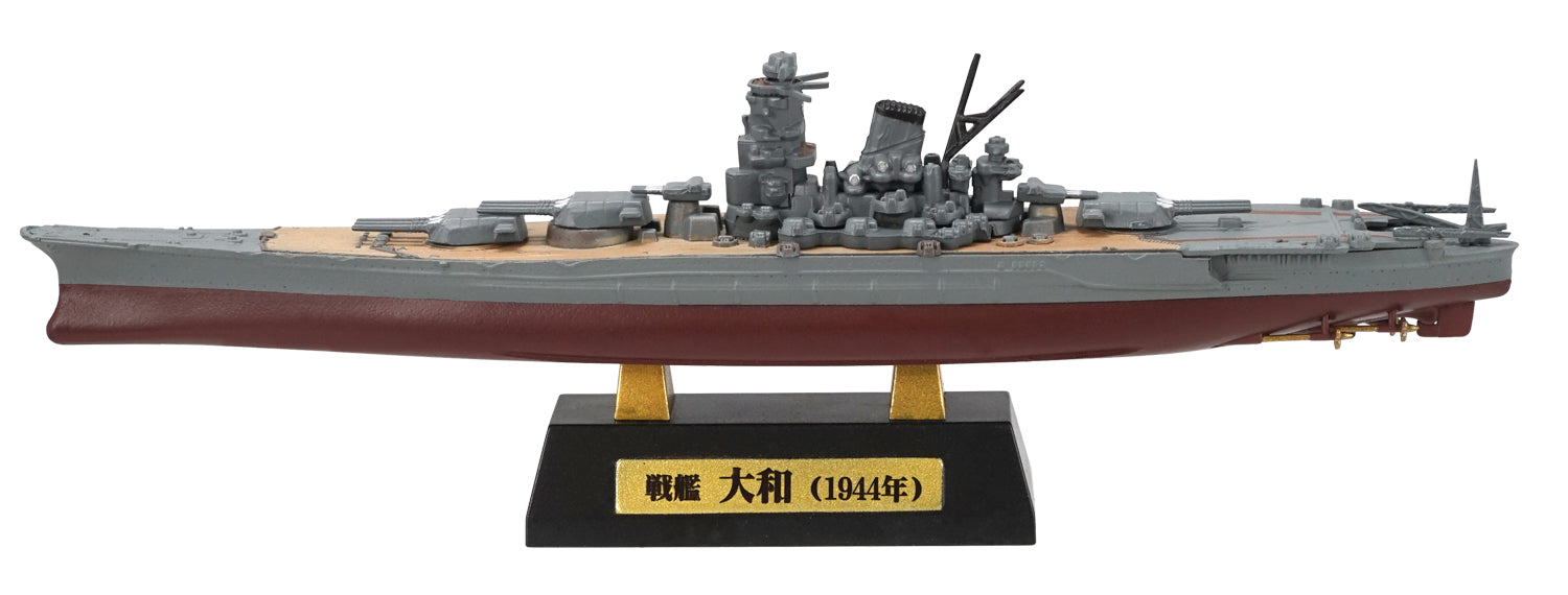 F-Toys 1/2000 Recollection Of Battleship Yamato (Blind box of 10, contains all 8 varieties) | 4582138606195