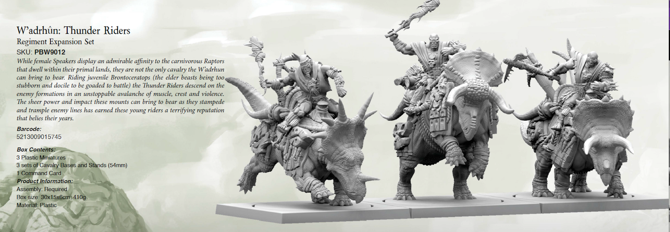 Conquest, W’adrhun - Thunder Riders (PBW9012) | 5213009015745