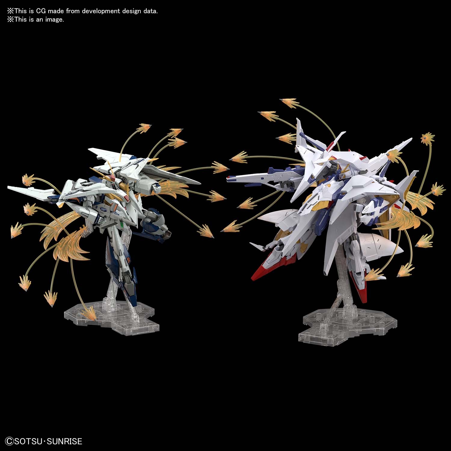 Bandai 1/144 Xi Gundam VS Penelope Funnel Missile Effect Set 'Hathaway's Flash', Bandai Spirits Hobby HGUC | 4573102613325