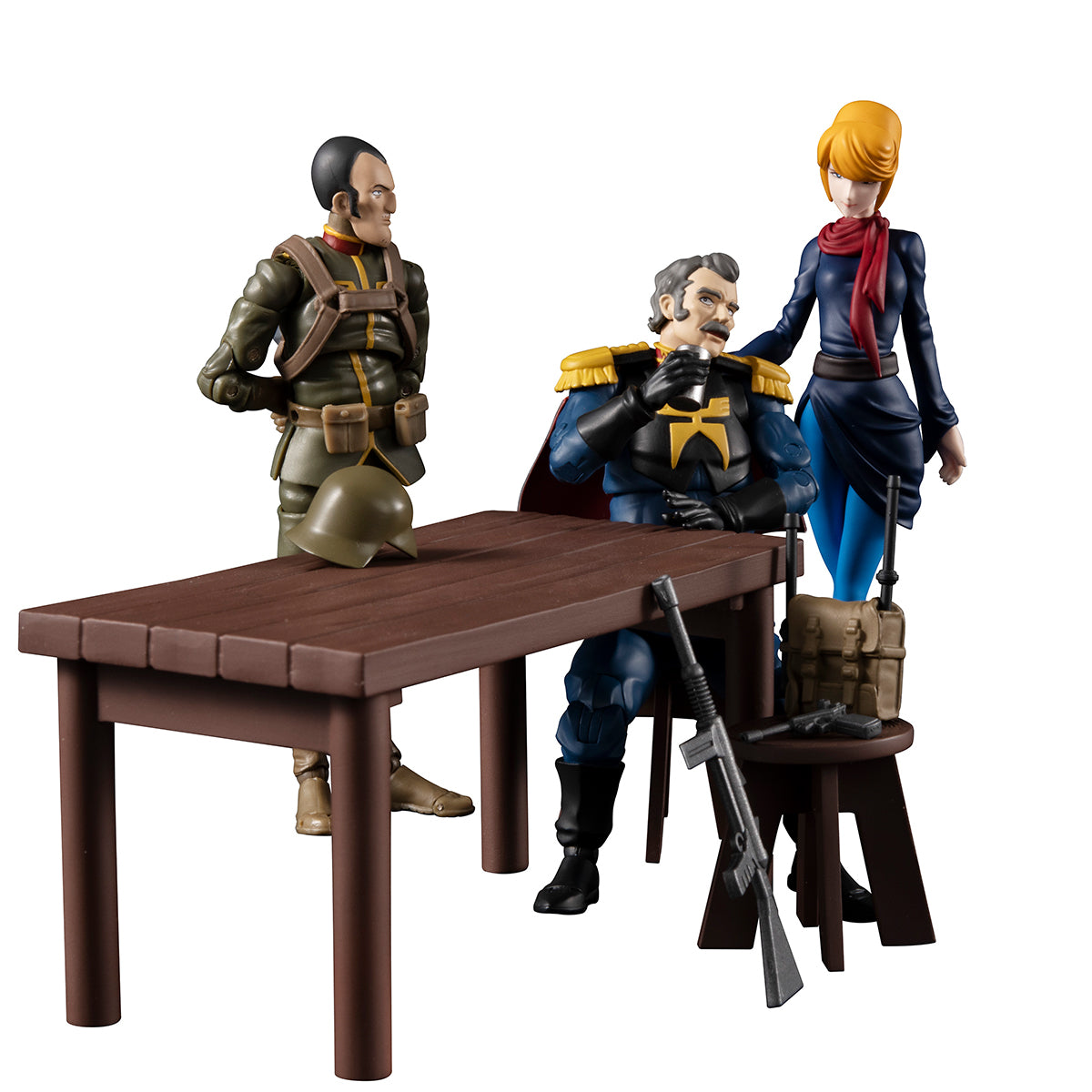 Megahouse G.M.G Principality of Zeon (Team Ramba Ral Set w/Gift) "Gundam" | 4535123833144