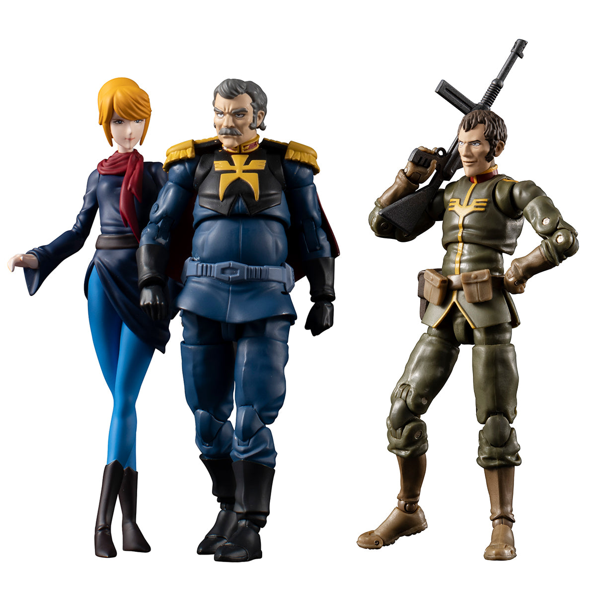 Megahouse G.M.G Principality of Zeon (Team Ramba Ral Set w/Gift) "Gundam" | 4535123833144
