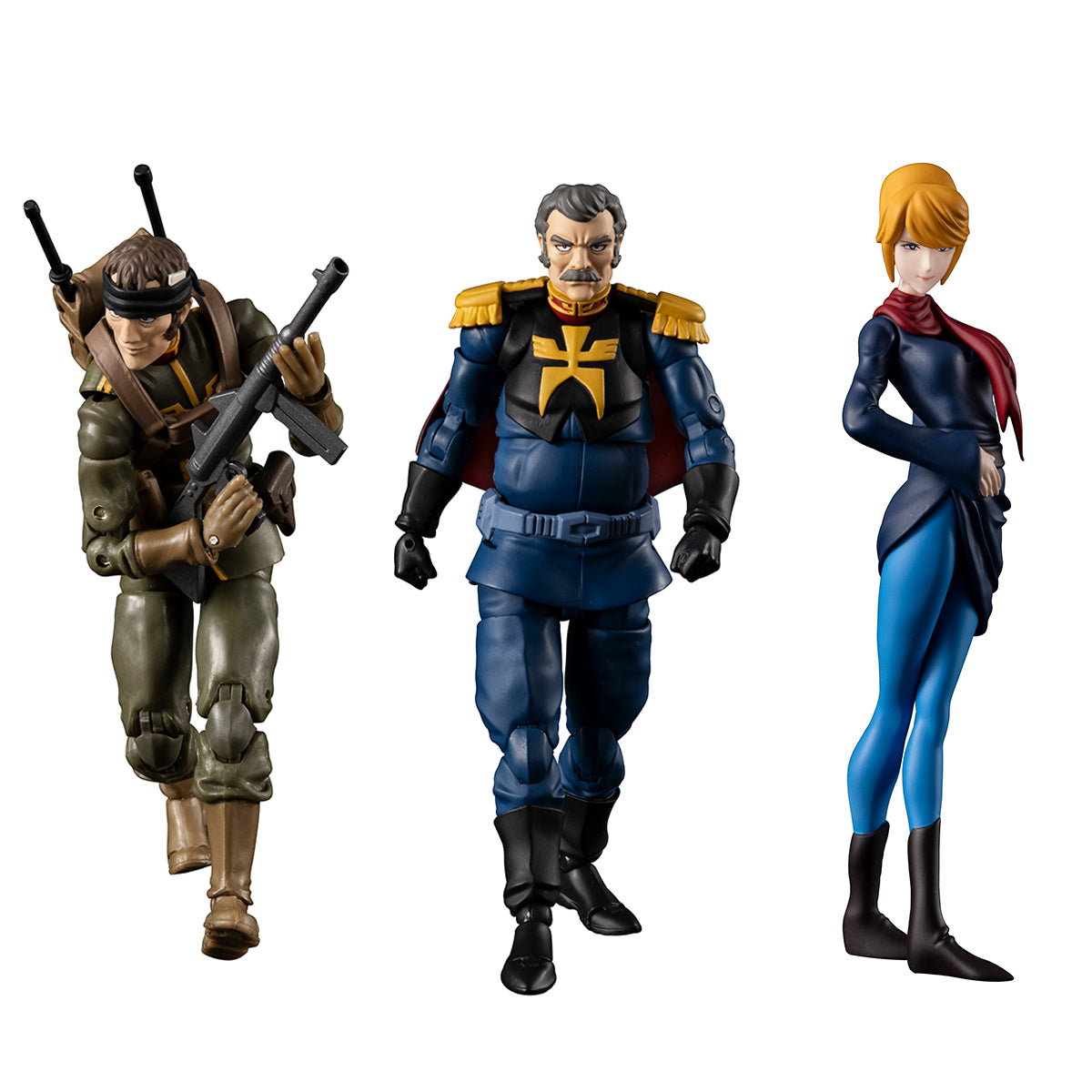Megahouse G.M.G Principality of Zeon (Team Ramba Ral Set w/Gift) "Gundam" | 4535123833144