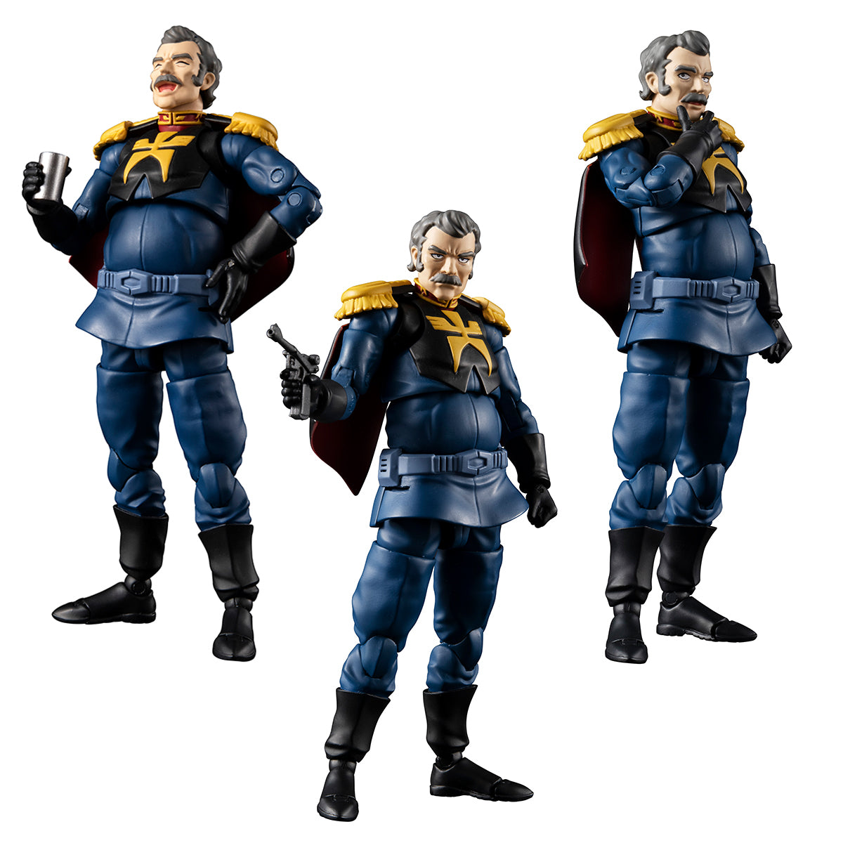 Megahouse G.M.G Principality of Zeon (Team Ramba Ral Set w/Gift) "Gundam" | 4535123833144