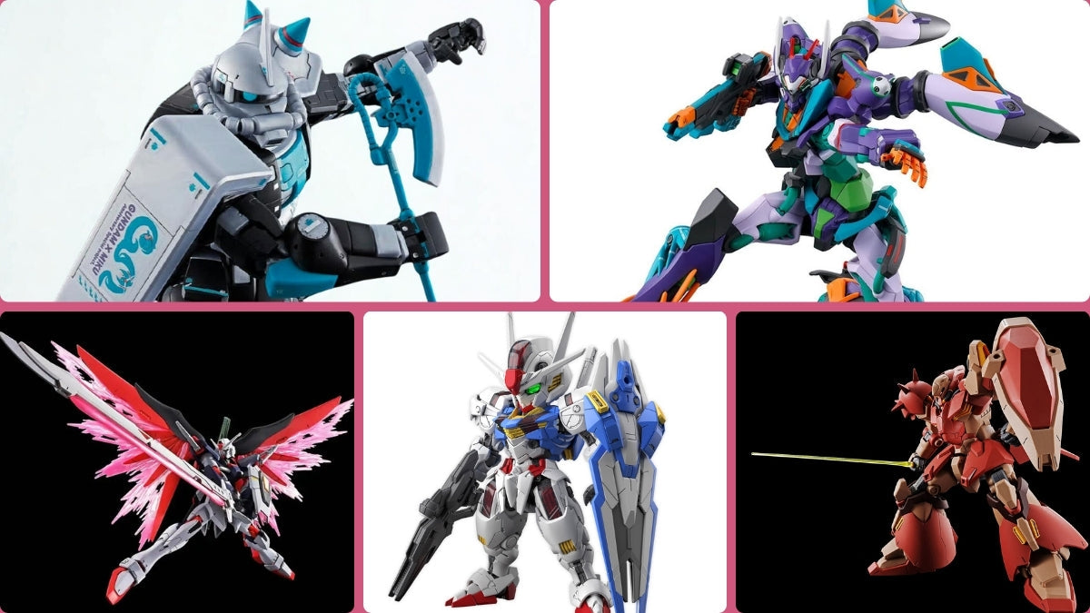 New Gunpla Arrivals – August 2025 Release Highlights