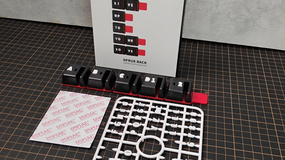 Gunpla Runners Rack DSPIAE Sprue Rack Review: Best Runner Organizer for Gunpla | P-Rex Hobby