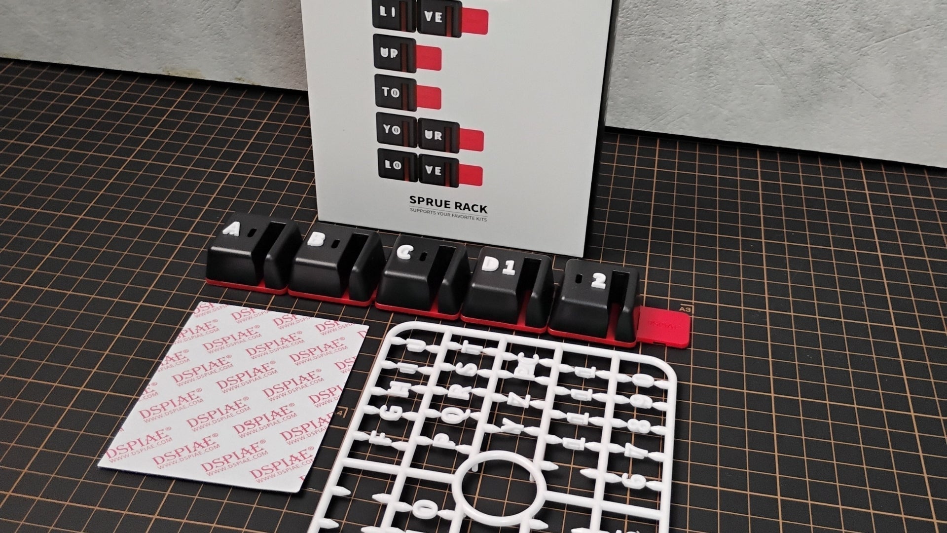 DSPIAE Sprue Rack Review: The Ultimate Runner Organizer for Gunpla Builders