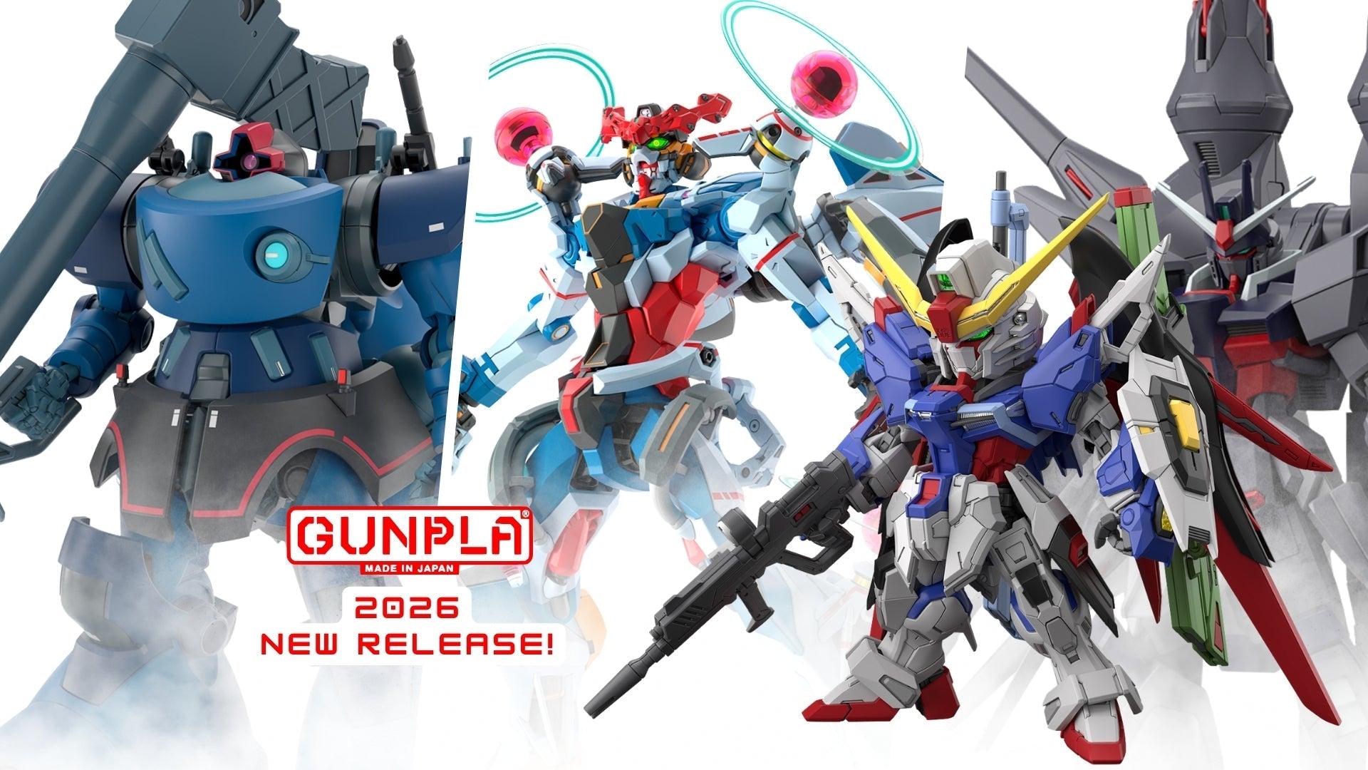 Gunpla 2026 Q1 Unveiled: Exciting New MGSD & HG Kits You Can Pre-Order Now!