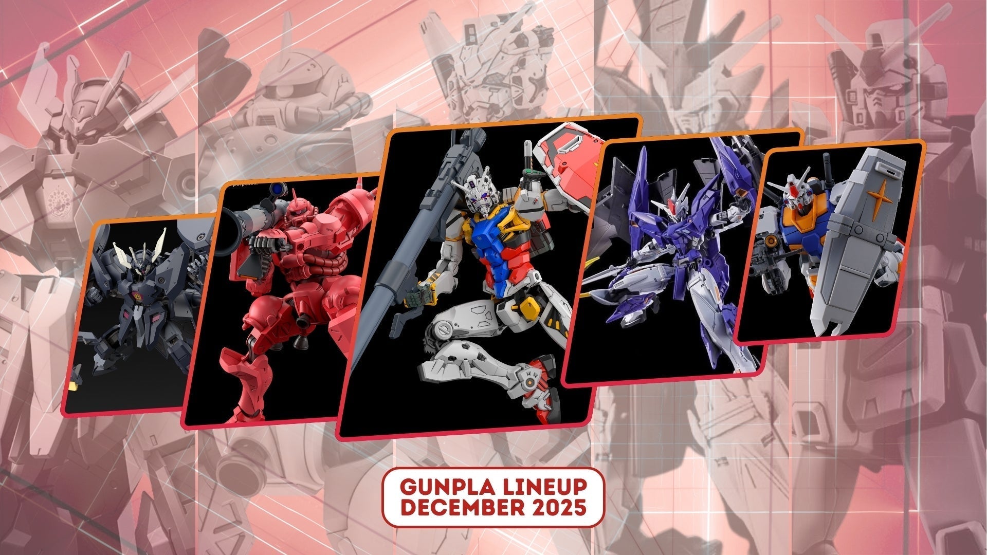 Gunpla Lineup December 2025 — Full Guide for Collectors & Builders