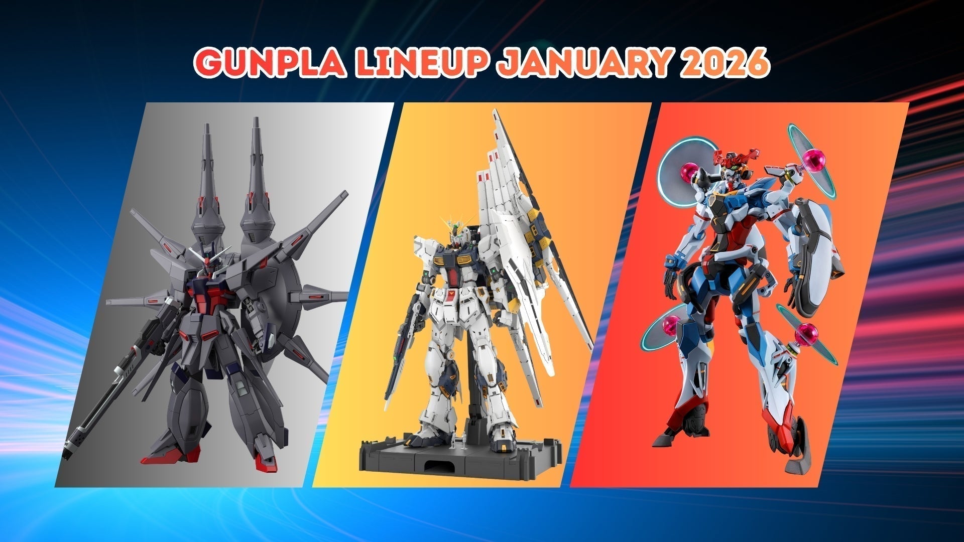 January 2026 Gunpla Release Schedule: Prices, Details & Pre-Orders