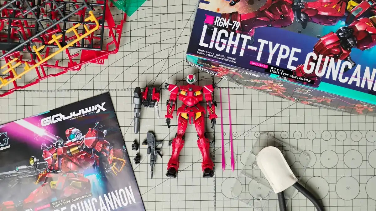 HG 1/144 Light-Type Guncannon Kit Review – Agile Artillery Meets High Mobility