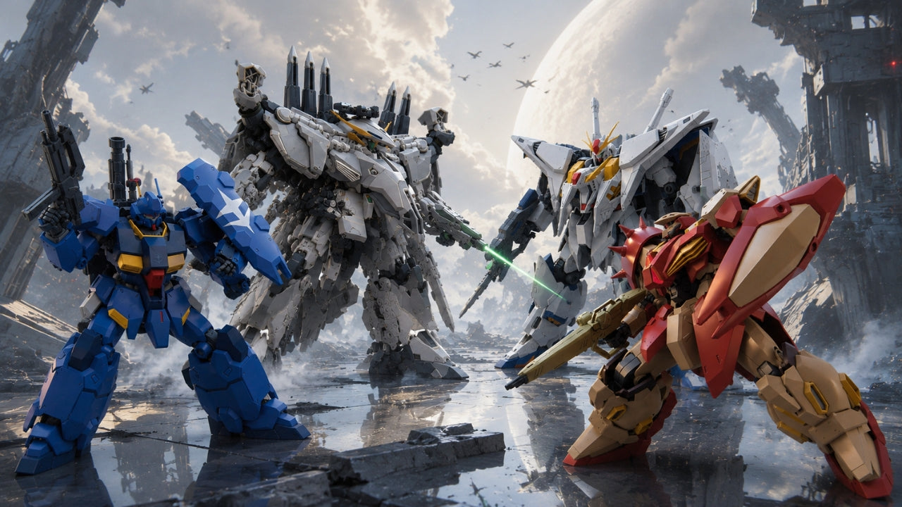 Mobile Suit Gundam Hathaway Gunpla Lineup Releasing in 2026