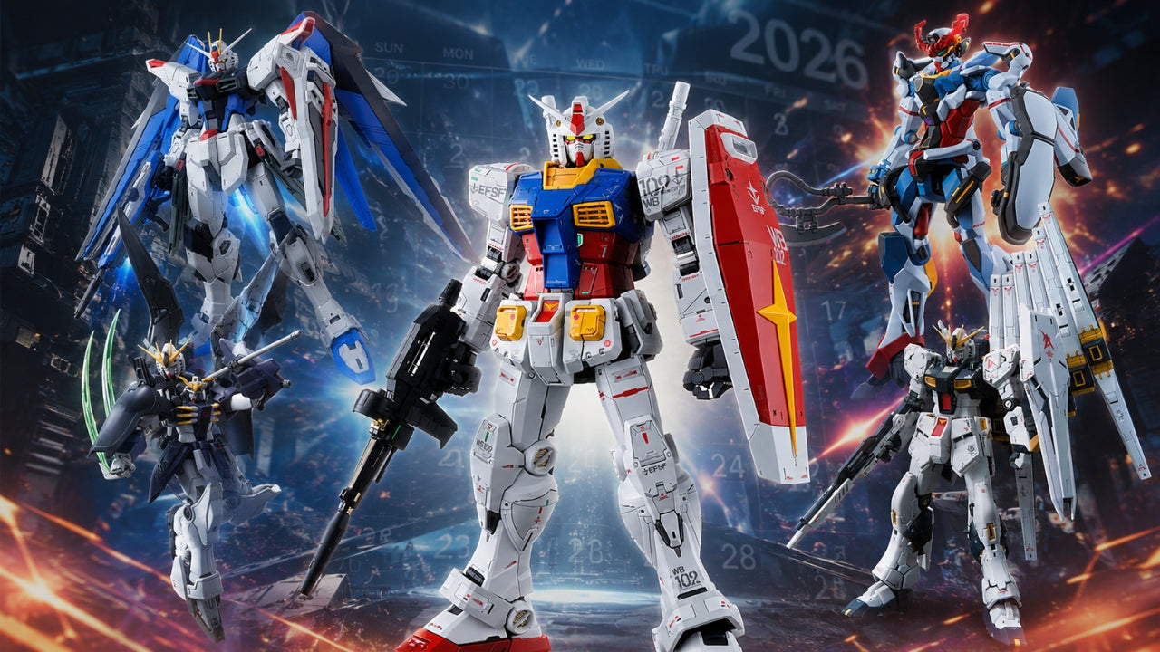Most Anticipated Gunpla Releases of 2026: Complete Calendar