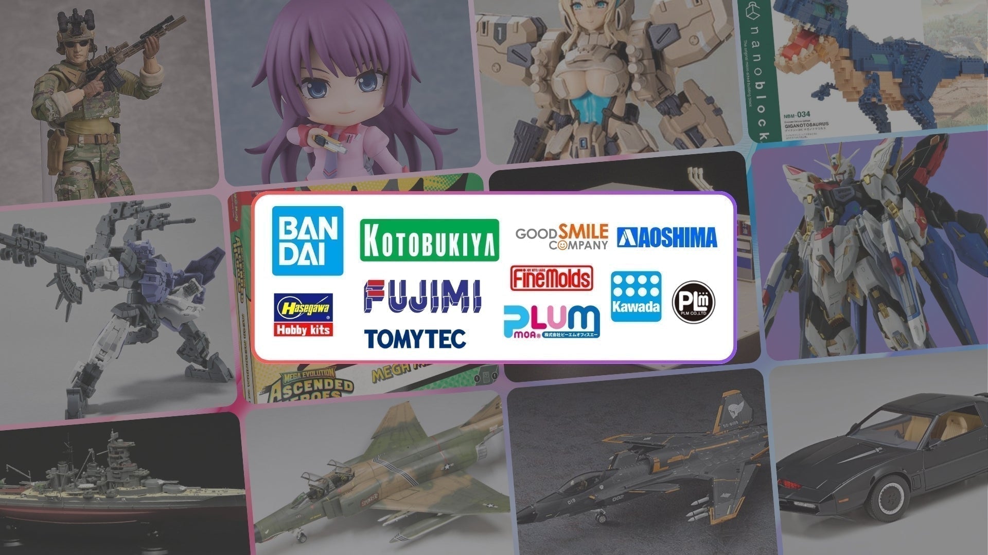 Japanese Model Kits at P-Rex Hobby