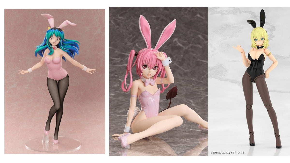 Adult anime figures buyer's guide — bunny-style scale figures from FREEing, Kotobukiya and more
