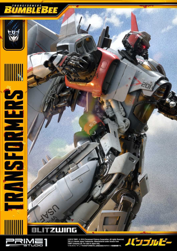 Prime 1 Studio Museum Masterline Transformers: Bumblebee (Film) Blitzwing EX Version(4562471908088)(4562471908088)