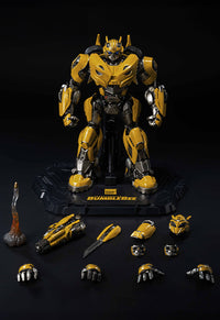 threezero DLX Bumblebee Cybertron Mode Transformers figure