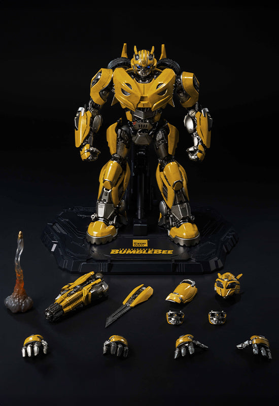 threezero DLX Bumblebee Cybertron Mode Transformers figure