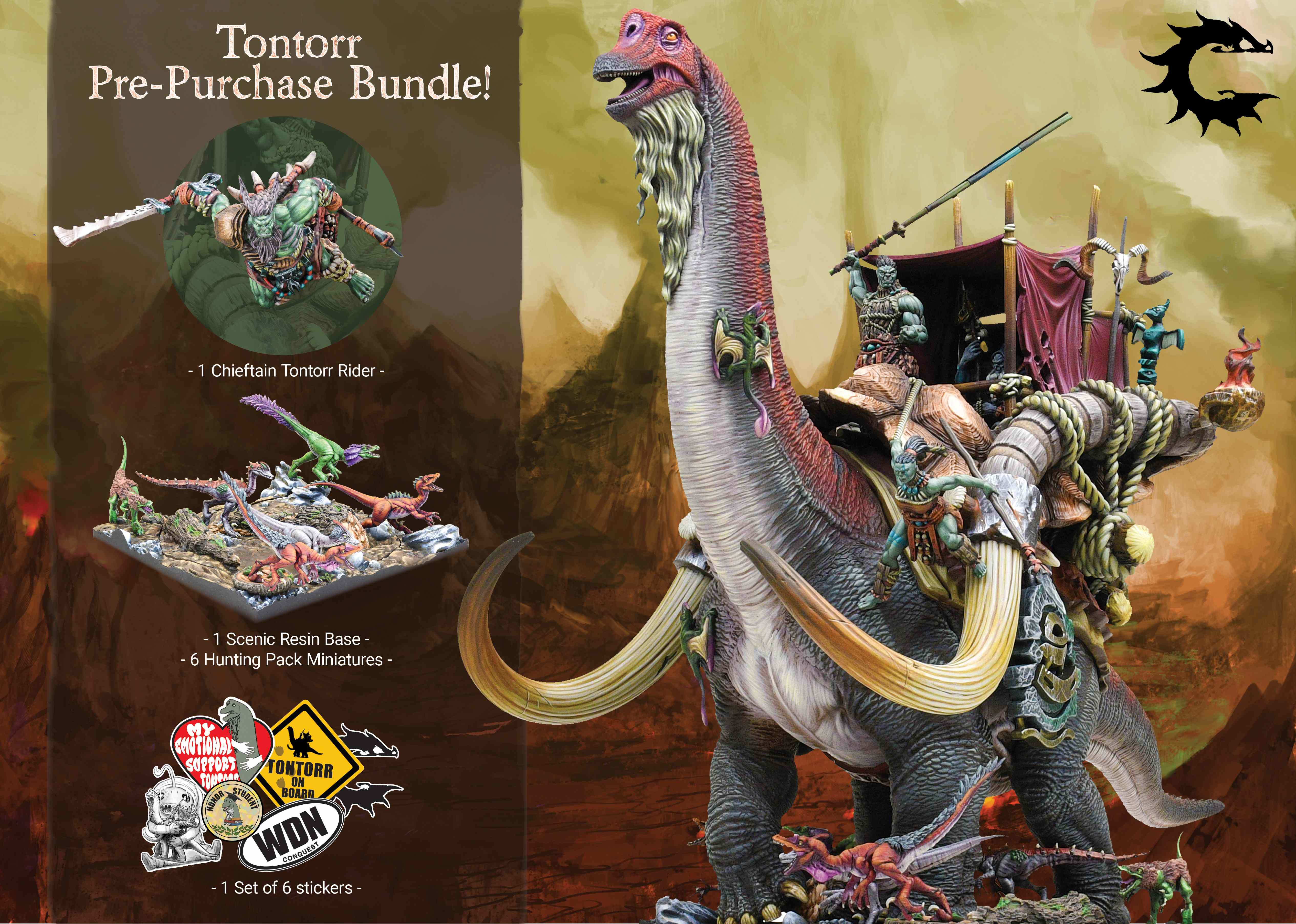Conquest, W’adrhun - Tontorr Bundle (PBW1026) **PRE PURCHASE