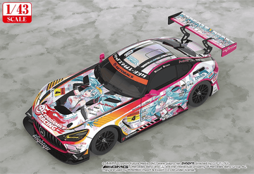 (Rerelease) 1/43rd Scale Good Smile Hatsune Miku AMG 2021 SUPER GT 100th Race Commemorative Ver.