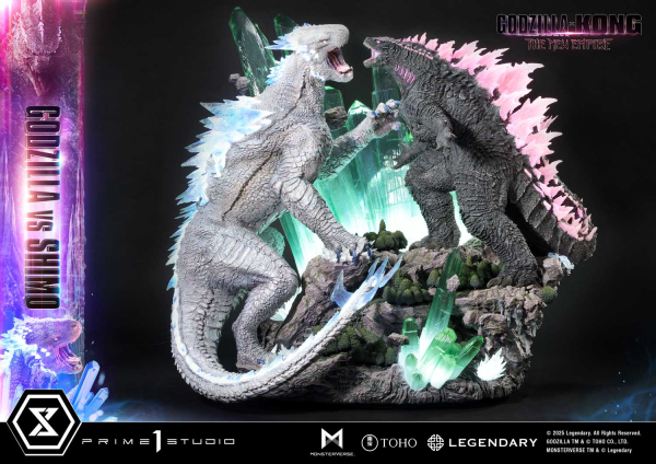 Prime 1 Studio Ultimate Diorama Masterline Godzilla x Kong: The New Empire Godzilla vs Shimo Bonus Version | 4582647121684