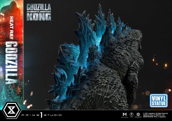 Prime 1 Studio Ultimate Diorama Masterline Godzilla vs Kong (Film) Heat Ray Godzilla Vinyl Statue(4580708037981)(4580708037981)