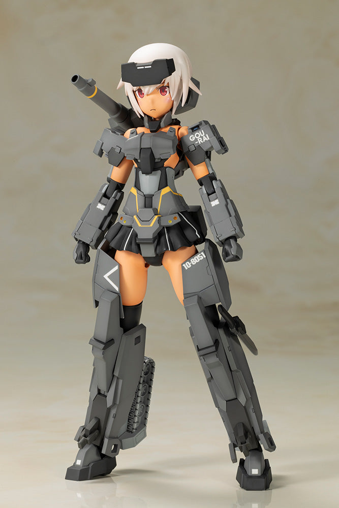 KOTOBUKIYA FRAME ARMS GIRL GOURAI-KAI [BLACK] with FGM148 TYPE ANTI-TANK MISSILE