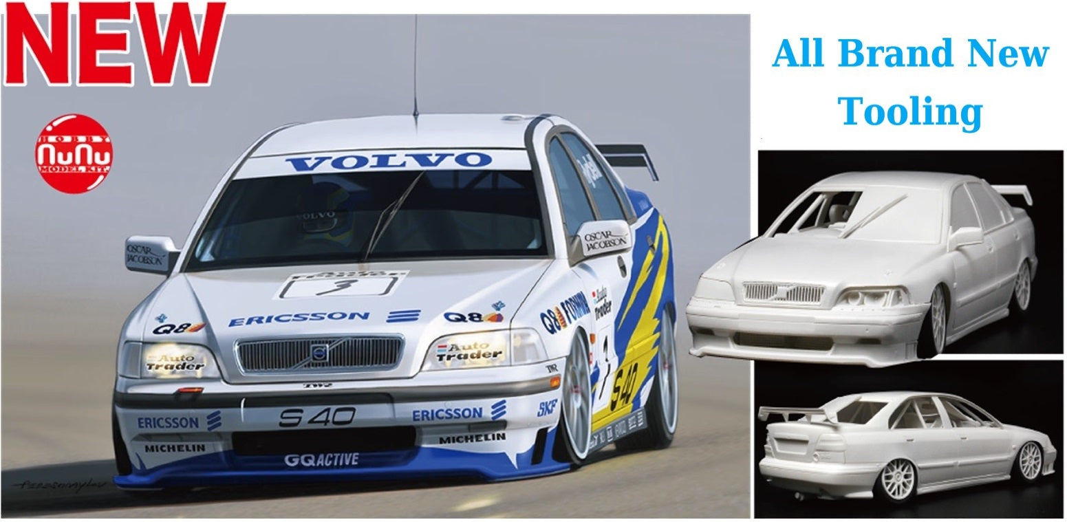 Platz NuNu 1/24 Racing Series VOLVO S40 1997 BTCC Brands Hatch Winner | 4545782086492