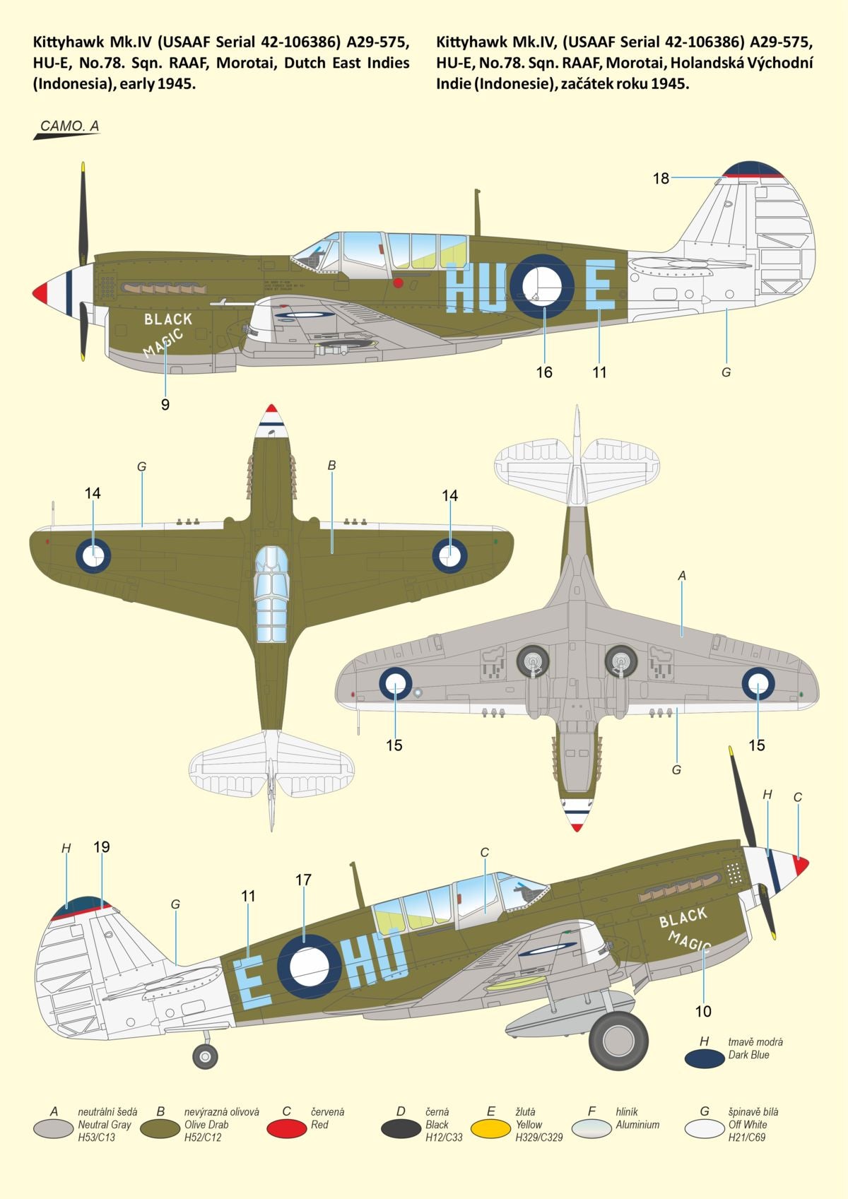 Special Hobby 1/72 Kittyhawk Mk.IV ‘Over the Mediterranean and the Pacific’ | 8594071089498