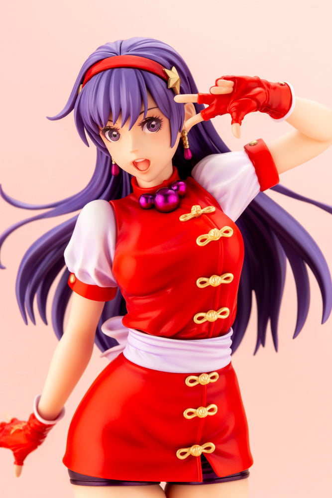Kotobukiya 1/7 The King of Fighters'98 Series Athena Asamiya Bishoujo, Pre-Painted PVC Statue
