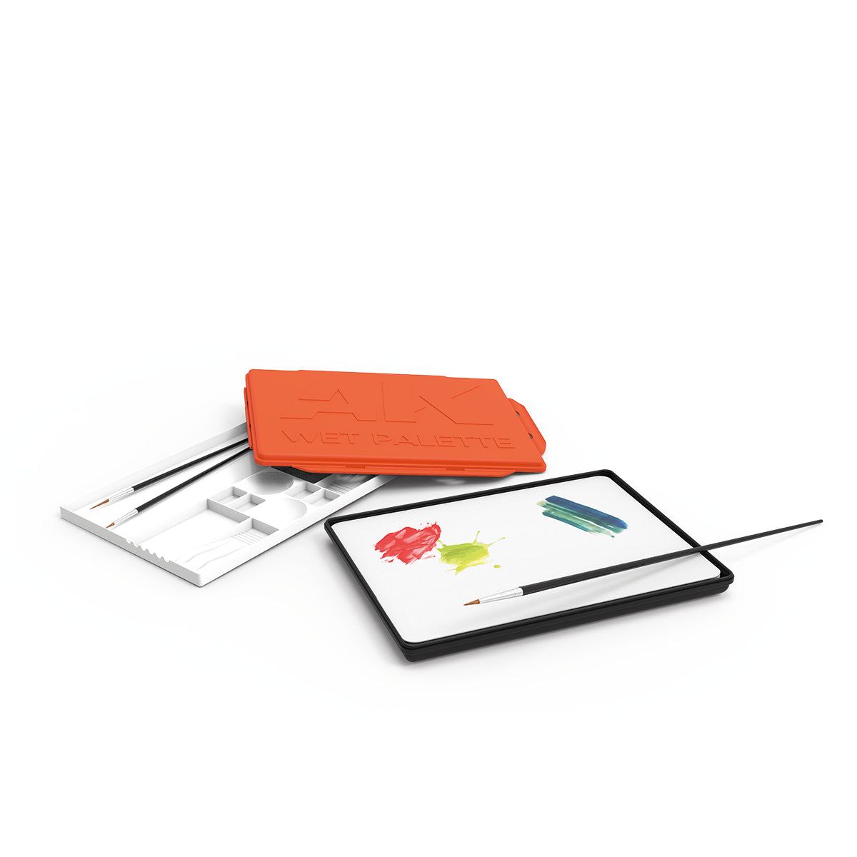 AK Interactive Wet Palette (Includes 40 papers sheets + 2 wipes) | 8435568335110
