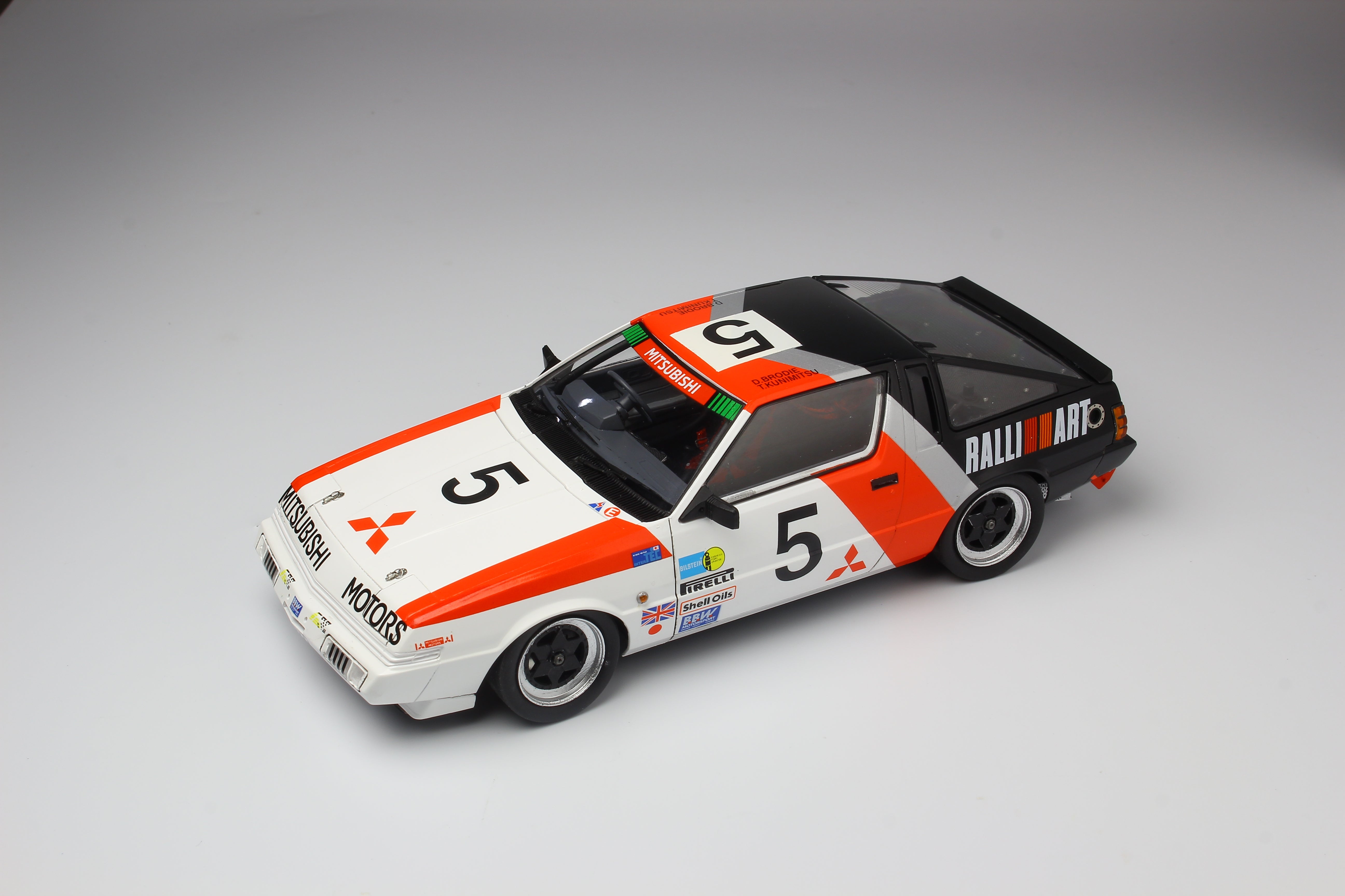 Platz NuNu Detail-Up Parts for 1/24 Mitsubishi Starion Gr.A '85 Inter Tec