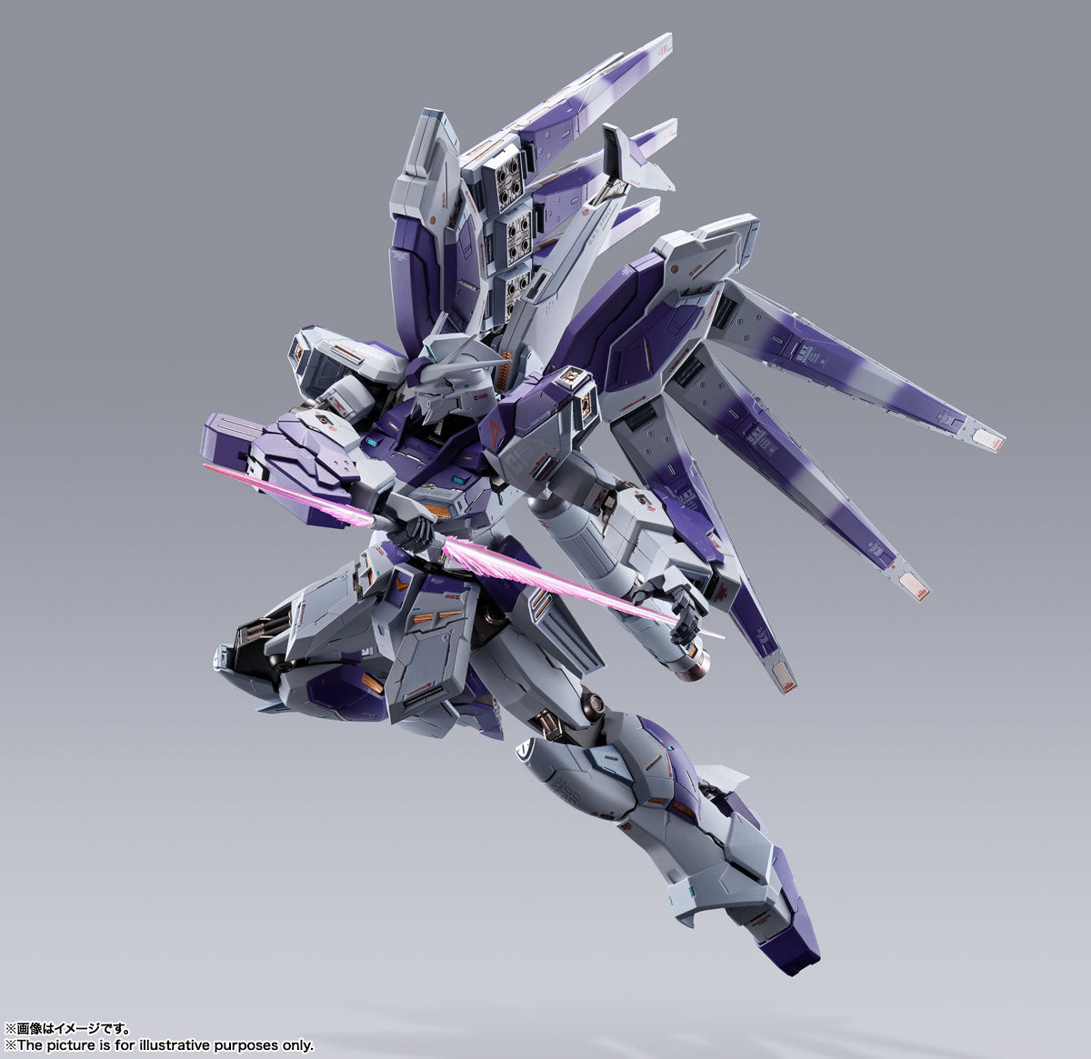 BANDAI Tamashii Hi-Nu GUNDAM Mobile Suit Gundam Char's Counterattack: Beltorchika's Children, Bandai Spirits Metal Build(4573102629968)