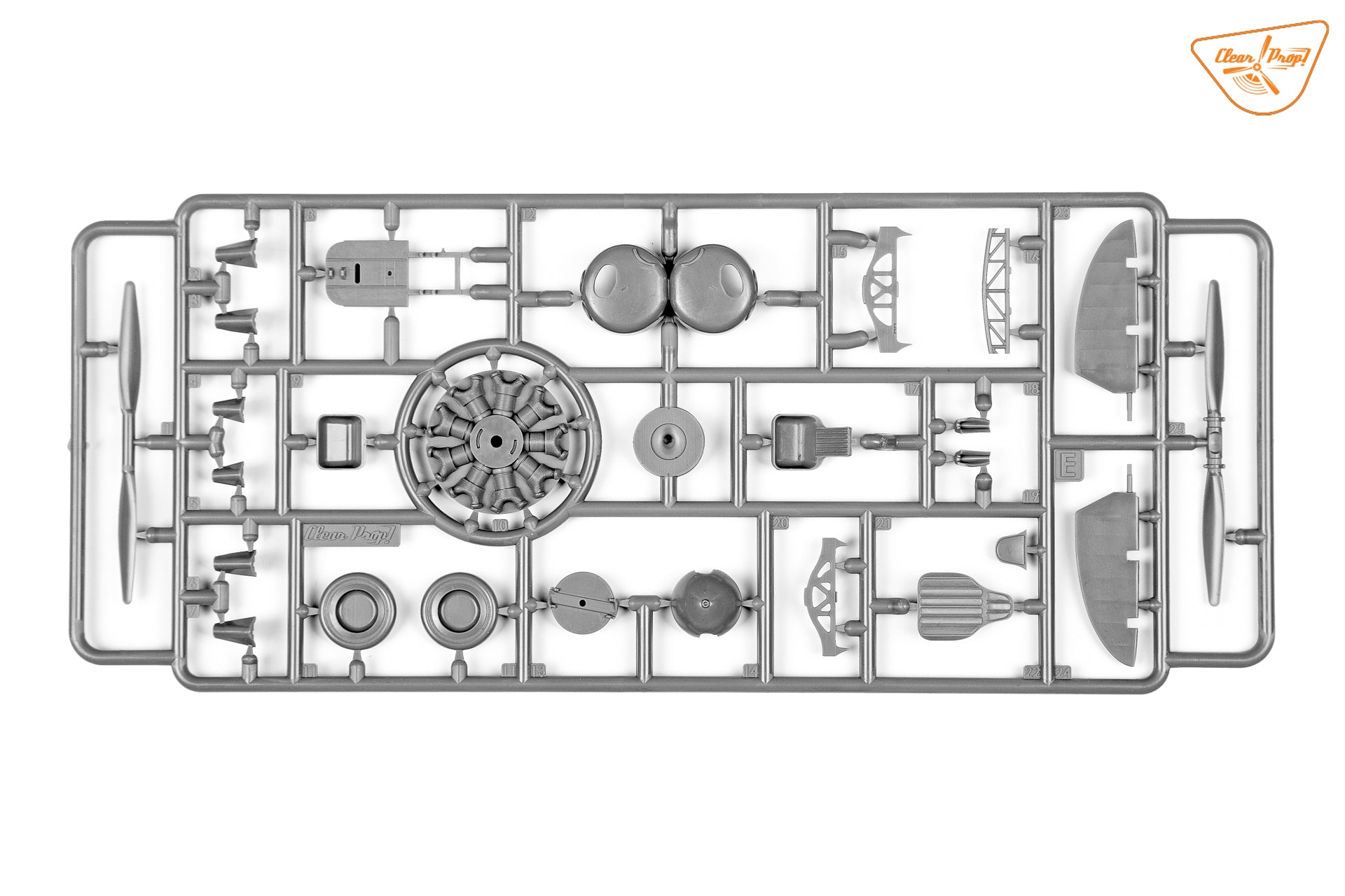 Clear Prop 1/48 I-16 type 5 (early version) [Starter Kit] | 6400608763712