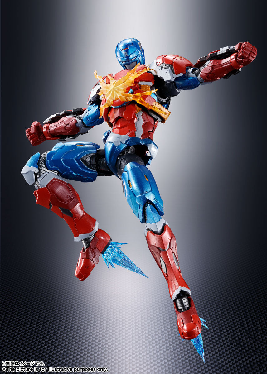 BANDAI Spirits Captain America (Tech-On Avengers) Tech-On Avengers, Bandai Spirits S.H.Figuarts - P-REX Hobby