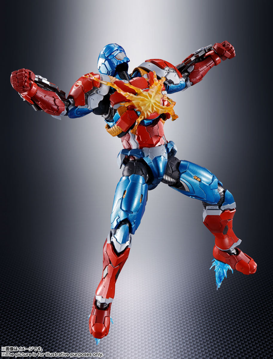 BANDAI Spirits Captain America (Tech-On Avengers) Tech-On Avengers, Bandai Spirits S.H.Figuarts - P-REX Hobby