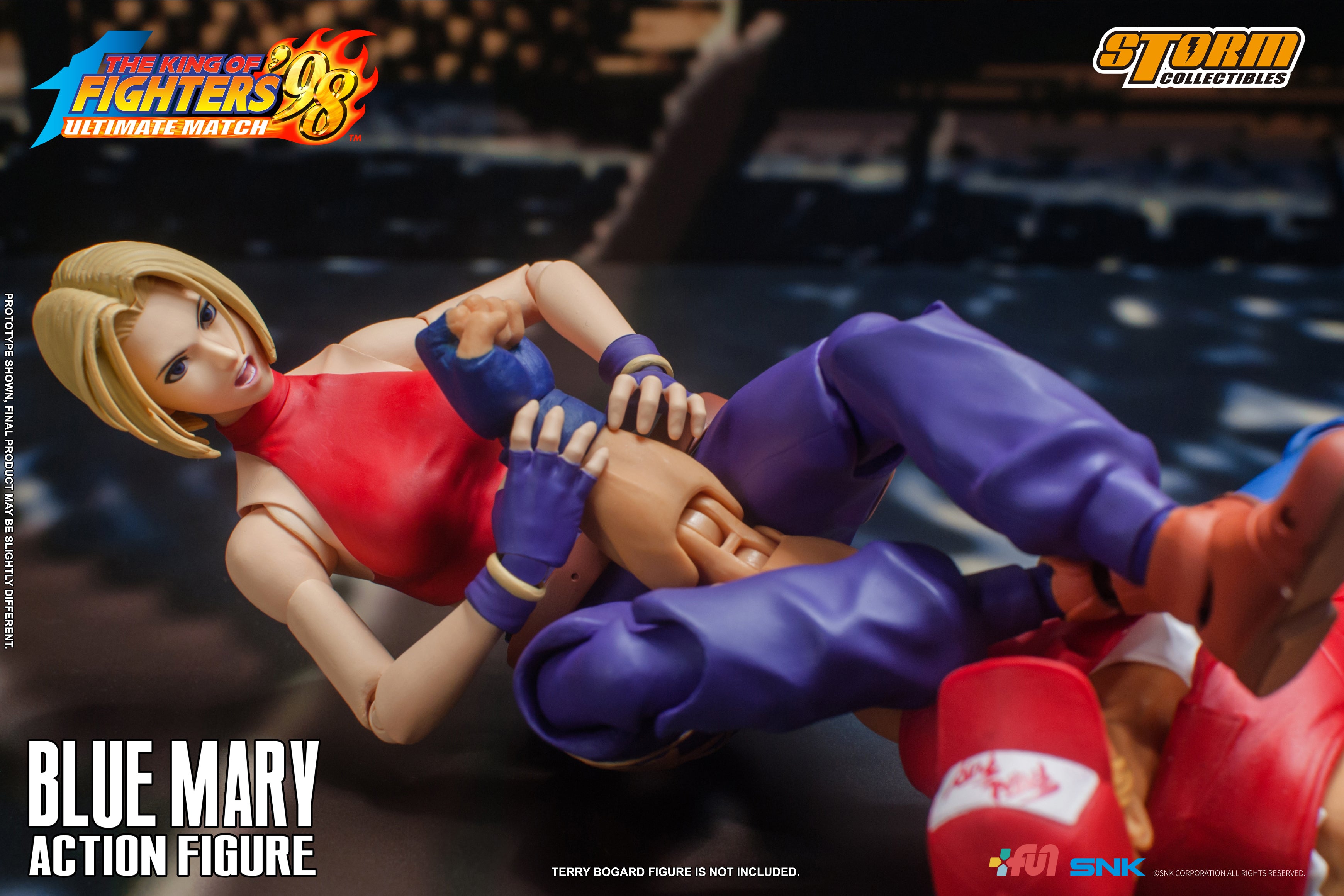 Storm Collectibles 1/12 Action Figure Blue Mary "King of Fighters '98" | 4897072872187