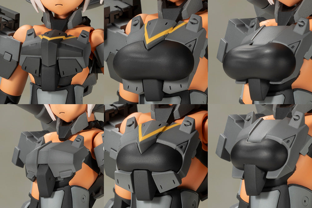 KOTOBUKIYA FRAME ARMS GIRL GOURAI-KAI [BLACK] with FGM148 TYPE ANTI-TANK MISSILE