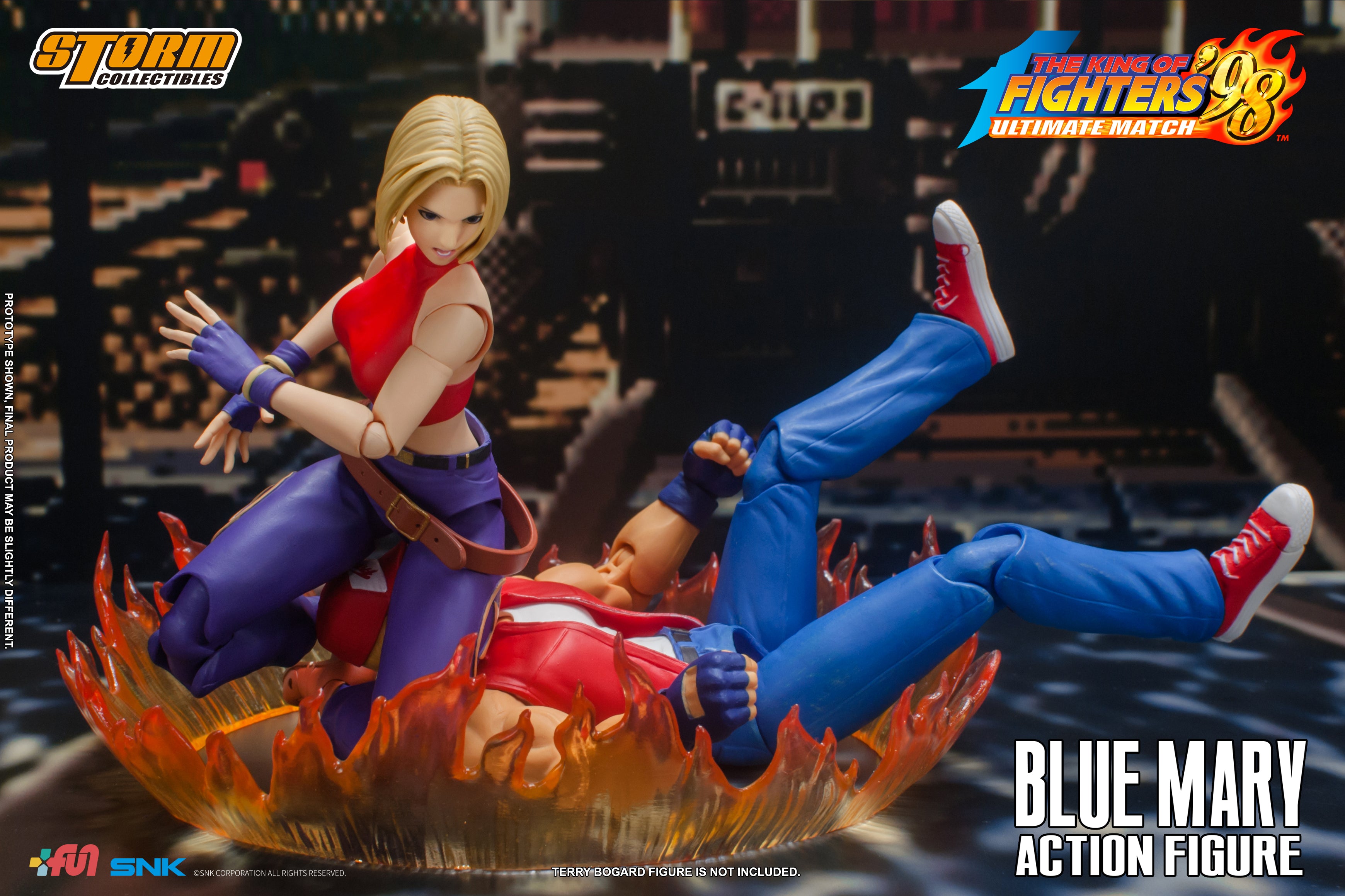 Storm Collectibles 1/12 Action Figure Blue Mary "King of Fighters '98" | 4897072872187
