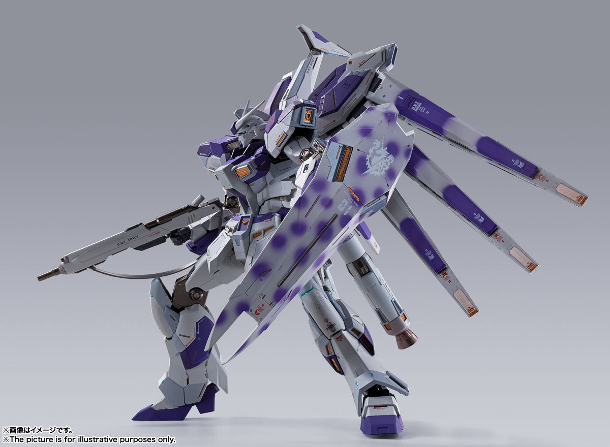 BANDAI Tamashii Hi-Nu GUNDAM Mobile Suit Gundam Char's Counterattack: Beltorchika's Children, Bandai Spirits Metal Build(4573102629968)