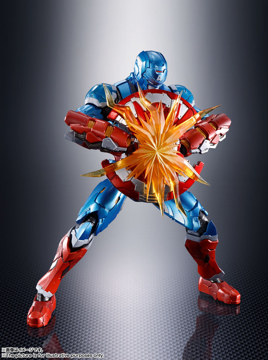 BANDAI Spirits Captain America (Tech-On Avengers) Tech-On Avengers, Bandai Spirits S.H.Figuarts - P-REX Hobby