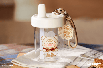 LuLu the Piggy - Teddy LuLu Insulated Water Bottle with Straw | 781005360237