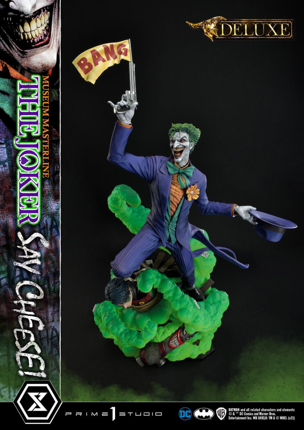Prime 1 Studio Museum Masterline Batman (Comics) The Joker - Say Cheese! DX Bonus Version(4580708035123)(4580708035123)